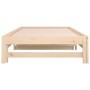 Sofá cama extraíble madera maciza de pino 2x(90x190) cm de vidaXL, Camas y somieres - Ref: Foro24-820437, Precio: 116,64 €, D...