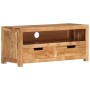 Mueble de TV madera maciza de acacia 88x35x40 cm en Muebles TV | Comprar online en Foru.es
