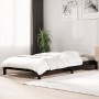 Cama apilable de madera pino maciza negro 75x190 cm de vidaXL, Camas y somieres - Ref: Foro24-820411, Precio: 97,84 €, Descue...