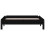 Cama apilable de madera pino maciza negro 75x190 cm de vidaXL, Camas y somieres - Ref: Foro24-820411, Precio: 97,84 €, Descue...