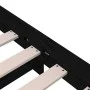 Cama apilable de madera pino maciza negro 75x190 cm de vidaXL, Camas y somieres - Ref: Foro24-820411, Precio: 96,40 €, Descue...