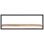 Estantes de pared 2 unidades madera maciza acacia 100x24x35 cm en Estanterías | Comprar online en Foru.es