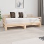 Sofá cama extraíble madera maciza de pino 2x(90x190) cm de vidaXL, Camas y somieres - Ref: Foro24-820382, Precio: 165,73 €, D...