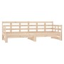 Sofá cama extraíble madera maciza de pino 2x(90x190) cm de vidaXL, Camas y somieres - Ref: Foro24-820382, Precio: 165,73 €, D...