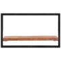 Estantes de pared 2 unidades madera maciza acacia 60x25x35 cm en Estanterías | Comprar online en Foru.es