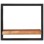 Estantes de pared 2 unidades madera maciza acacia 40x24x35 cm en Estanterías | Comprar online en Foru.es