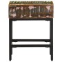Mesa auxiliar madera maciza reciclada 40x30x51 cm en Mesas auxiliares | Comprar online en Foru.es