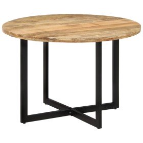 Mesa de comedor madera maciza de mango 110x75 cm en Mesas de comedor | Comprar online en Foru.es