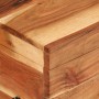 Caja de almacenaje madera maciza de acacia 39x28x31 cm en Baúles de almacenamiento | Comprar online en Foru.es