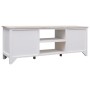 Mueble para TV madera maciza de paulownia 108x30x40 cm en Muebles TV | Comprar online en Foru.es