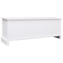 Mueble para TV madera maciza de paulownia blanco 108x30x40 cm en Muebles TV | Comprar online en Foru.es