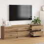 Unidades de TV 2 pcs Roble artesanal 180 x 34 x 50 cm en Muebles TV | Comprar online en Foru.es