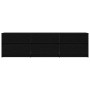 Unidades de TV 2 pcs Roble Negro 180 x 34 x 50 cm en Muebles TV | Comprar online en Foru.es
