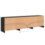 Unidades de TV 2 pcs Roble Negro 180 x 34 x 50 cm en Muebles TV | Comprar online en Foru.es