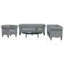 Sofá de sala 3 pcs Gris Claro tela en Sofás | Comprar online en Foru.es