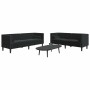 Sofá de sala 2 pcs Negro 194 x 74,5 x 70,5 cm Terciopelo en Sofás | Comprar online en Foru.es
