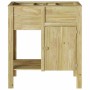 Cama elevada con estante Marrón 85,5 x 46,5 x 95,5 cm en Macetas y jardineras | Comprar online en Foru.es