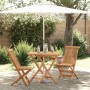 Conjunto de Comedor de Jardín 3 pcs Marrón en Conjuntos de jardín | Comprar online en Foru.es