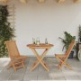 Conjunto de Comedor de Jardín 3 pcs Marrón en Conjuntos de jardín | Comprar online en Foru.es