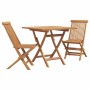 Conjunto de Comedor de Jardín 3 pcs Marrón en Conjuntos de jardín | Comprar online en Foru.es