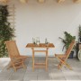 Conjunto de Comedor de Jardín 3 pcs Marrón en Conjuntos de jardín | Comprar online en Foru.es