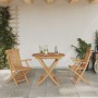 Conjunto de Comedor de Jardín 3 pcs Marrón en Conjuntos de jardín | Comprar online en Foru.es
