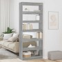 Librería Gris Sonoma 80 x 30 x 198 cm Madera de ingeniería en Librerías y estanterías | Comprar online en Foru.es