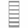 Librería Gris Sonoma 80 x 30 x 198 cm Madera de ingeniería en Librerías y estanterías | Comprar online en Foru.es