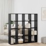 Librería Roble Negro 137,5 x 29 x 137,5 cm Madera de ingeniería en Librerías y estanterías | Comprar online en Foru.es