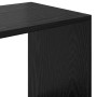 Librería Roble Negro 137,5 x 29 x 137,5 cm Madera de ingeniería en Librerías y estanterías | Comprar online en Foru.es