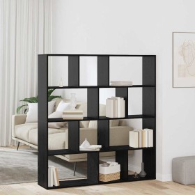 Librería Roble Negro 132 x 29 x 141,5 cm Madera de ingeniería en Librerías y estanterías | Comprar online en Foru.es
