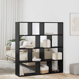 Librería Roble Negro 132 x 29 x 141,5 cm Madera de ingeniería en Librerías y estanterías | Comprar online en Foru.es