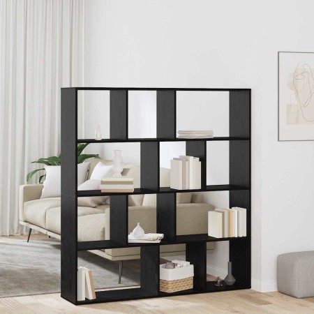 Librería Roble Negro 132 x 29 x 141,5 cm Madera de ingeniería en Librerías y estanterías | Comprar online en Foru.es
