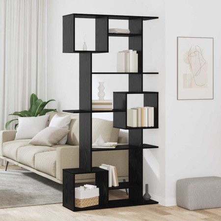 Librería Roble Negro 92 x 29 x 188 cm Madera de ingeniería en Librerías y estanterías | Comprar online en Foru.es