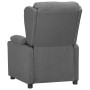 Sillón reclinable de tela gris claro en Sillones | Comprar online en Foru.es