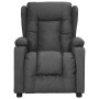 Sillón reclinable de tela gris oscuro en Sillones | Comprar online en Foru.es