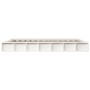 Estructura de cama madera maciza blanco 120x200 cm de vidaXL, Camas y somieres - Ref: Foro24-820682, Precio: 147,15 €, Descue...