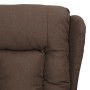 Sillón reclinable de tela gris taupe en Sillones | Comprar online en Foru.es