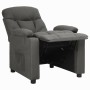 Sillón reclinable de tela gris oscuro en Sillones | Comprar online en Foru.es
