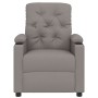 Sillón reclinable de tela gris taupe en Sillones | Comprar online en Foru.es