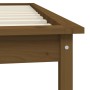 Estructura de cama madera maciza pino marrón miel 90x200 cm de vidaXL, Camas y somieres - Ref: Foro24-820529, Precio: 92,83 €...