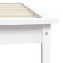 Estructura cama individual madera maciza pino blanco 90x190 cm de vidaXL, Camas y somieres - Ref: Foro24-820572, Precio: 93,9...