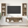 Conjunto de mueble de TV 3 pcs Roble artesanal en Muebles TV | Comprar online en Foru.es