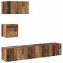 Conjunto de mueble de TV 3 pcs Madera envejecida en Muebles TV | Comprar online en Foru.es