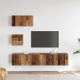 Conjunto de mueble de TV 3 pcs Madera envejecida en Muebles TV | Comprar online en Foru.es