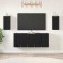 Conjunto de mueble de TV 7 pcs Roble Negro 30,5 x 30 x 60 cm en Muebles TV | Comprar online en Foru.es