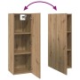 Conjunto de mueble de TV 10 pcs Roble artesanal en Muebles TV | Comprar online en Foru.es