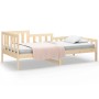 Sofá cama madera maciza de pino 90x200 cm de vidaXL, Camas y somieres - Ref: Foro24-820726, Precio: 93,35 €, Descuento: %