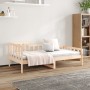 Sofá cama madera maciza de pino 90x200 cm de vidaXL, Camas y somieres - Ref: Foro24-820726, Precio: 93,35 €, Descuento: %