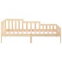 Sofá cama madera maciza de pino 90x200 cm de vidaXL, Camas y somieres - Ref: Foro24-820726, Precio: 93,35 €, Descuento: %
